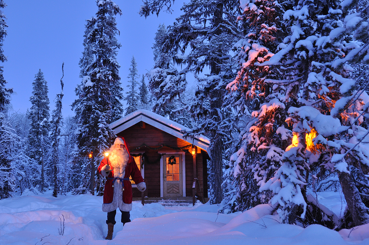 Ian Scott « Noël interdit » (Johnny Hallyday) Version acoustique en Laponie.